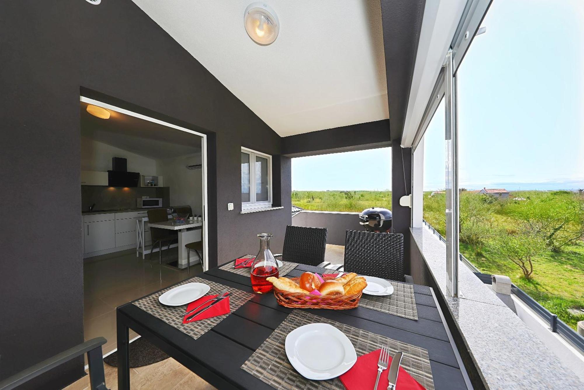 Apartments Rosini, 300M From The Beach With Shared Tavern And Bikes, Nin Kültér fotó
